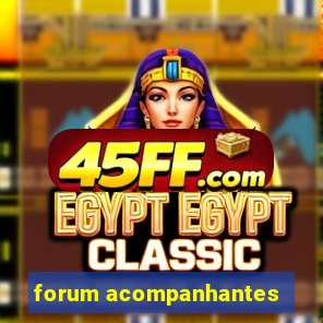 forum acompanhantes